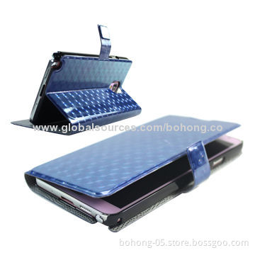Shinning Crystal Folio PU + PC Cases for Samsung Galaxy N9000, Different Colors Available